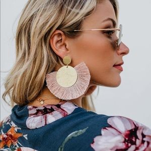 Statement Piece Tassel Earrings - VICI collection
